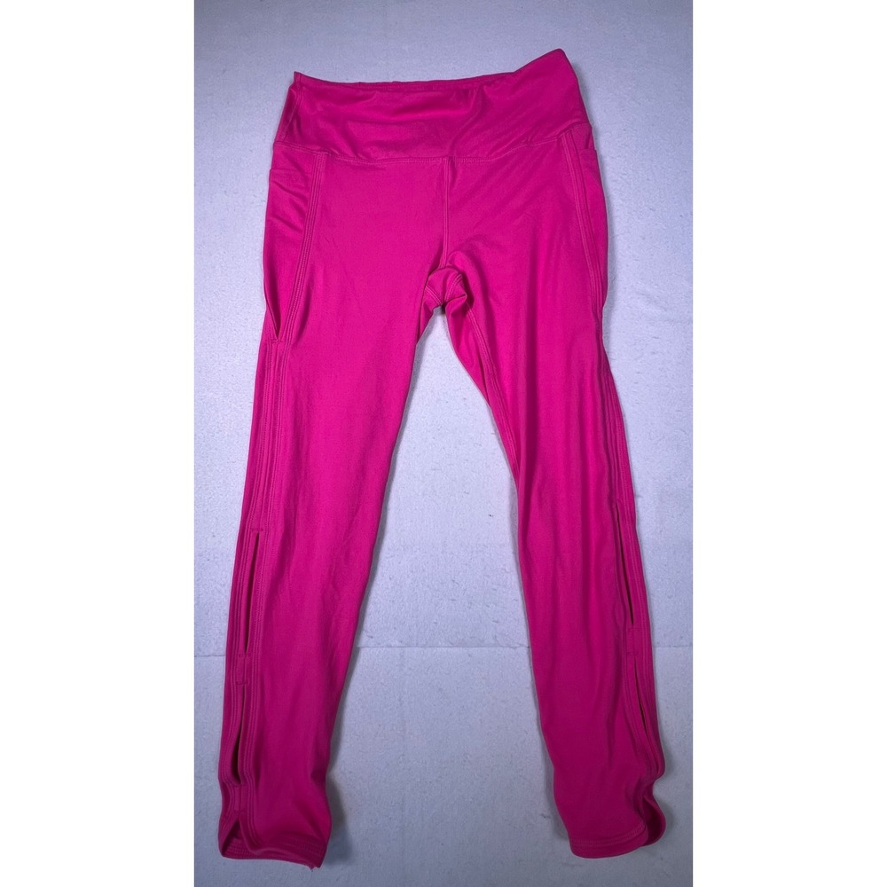 Unbranded High Waisted Cutout Leggings Womens Medium Pink Excellent